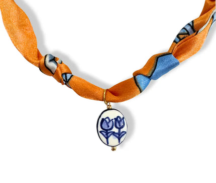 Elysian Scarf Necklace