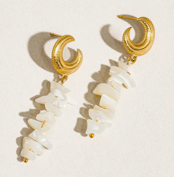 Moonlit Shore Earrings