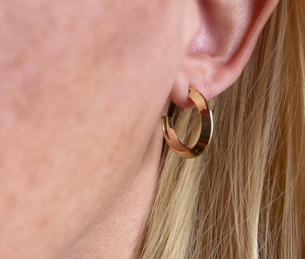 Savvy Shine C-Hoops