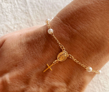 Sacred Pearl Bracelet
