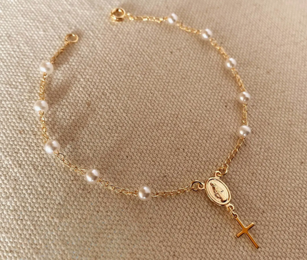 Sacred Pearl Bracelet