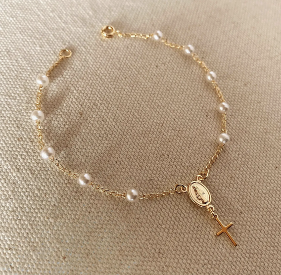 Sacred Pearl Bracelet