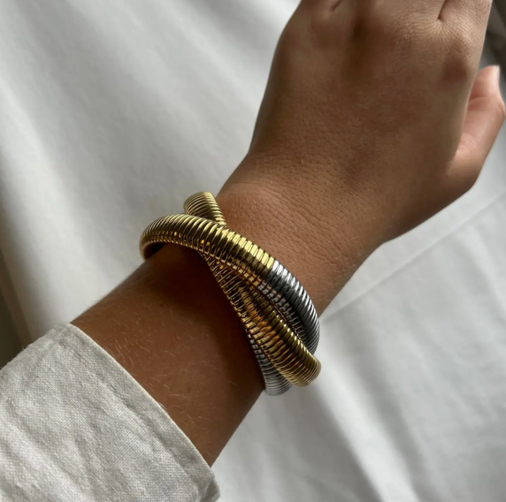 Infinity Layers Bracelet
