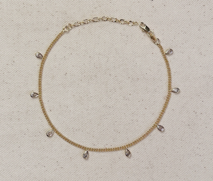 Starlight Drops Anklet