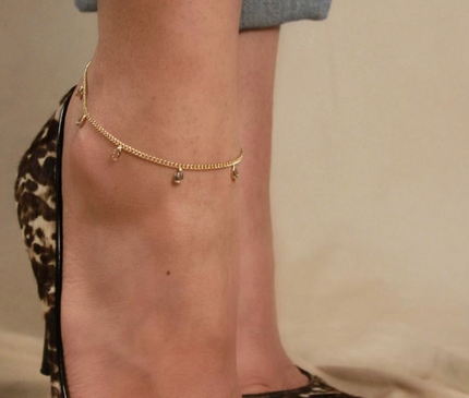 Starlight Drops Anklet