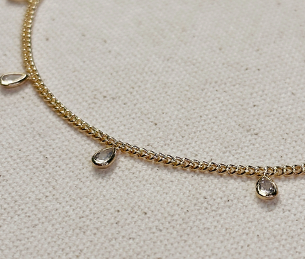 Starlight Drops Anklet