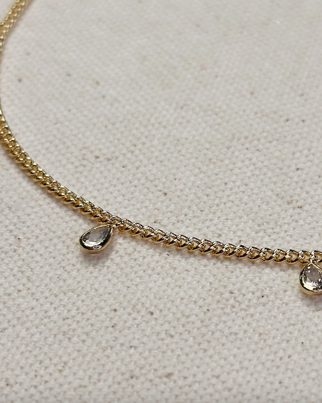 Starlight Drops Anklet