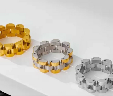 Cigar Link Ring