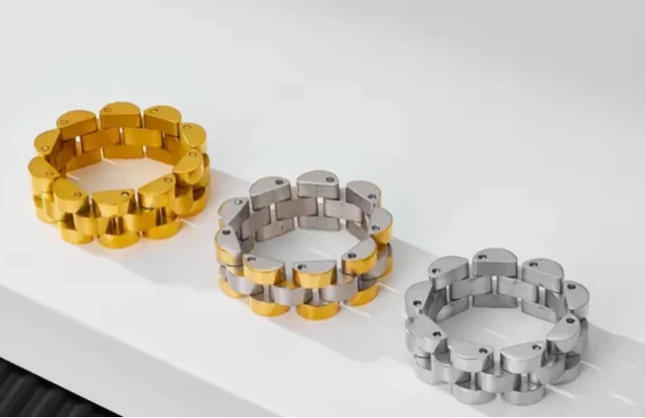 Cigar Link Ring