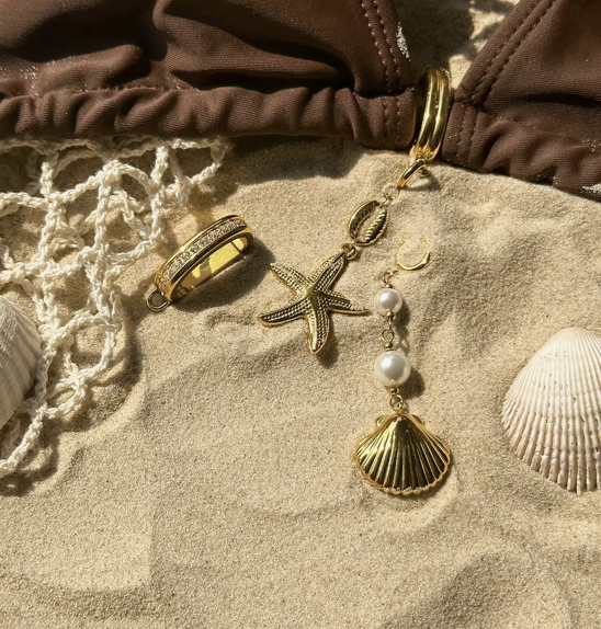 Seashell Muse Bikini Pendant