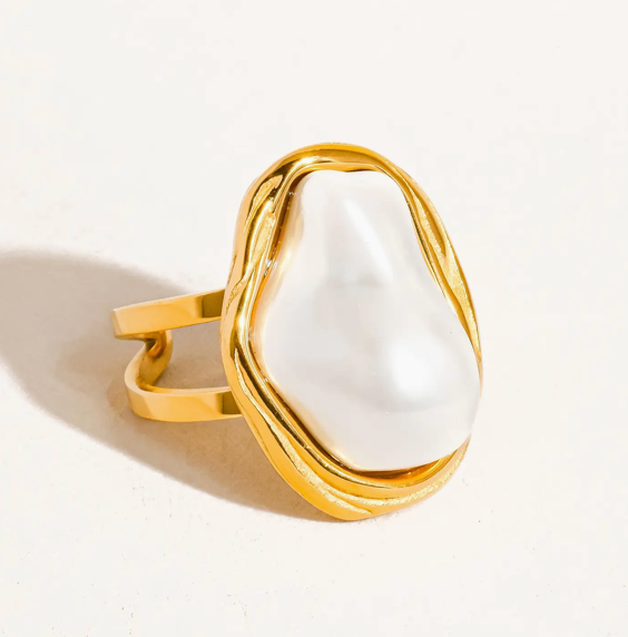Timeless Pearl Ring