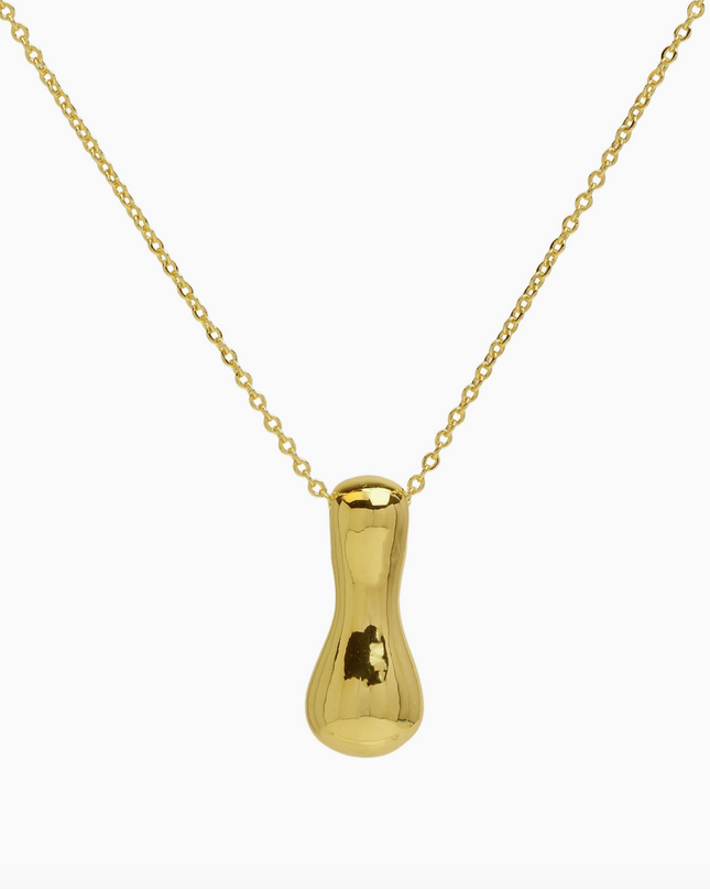 Bubble Initial Necklace