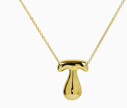 Bubble Initial Necklace