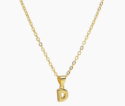 Mini Bubble Initial Necklace