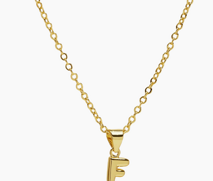 Mini Bubble Initial Necklace