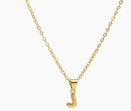 Mini Bubble Initial Necklace