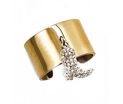 Howdy Charm Ring