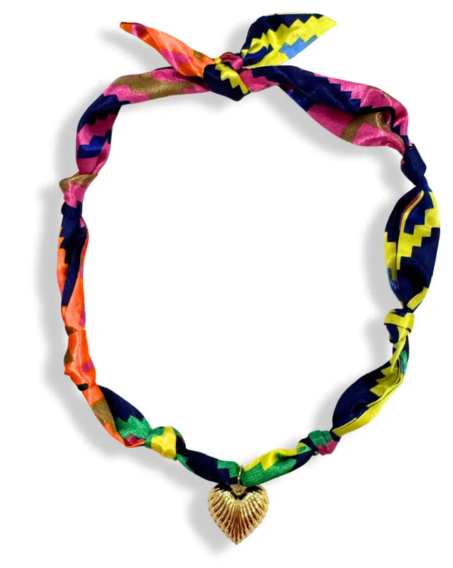 Lover’s Knot Satin Necklace