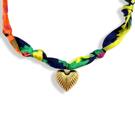 Lover’s Knot Satin Necklace