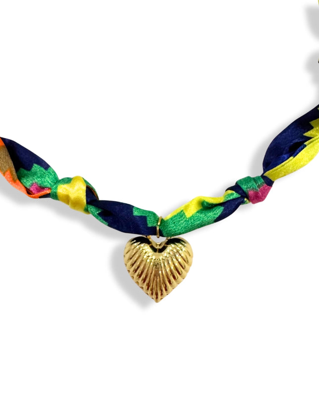 Lover’s Knot Satin Necklace